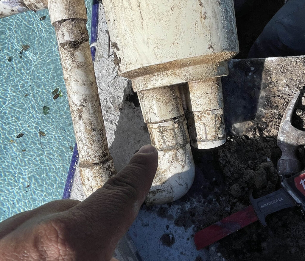 Pool remodeling project in Palm Beach Gardens